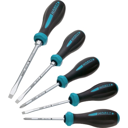 Hazet 802/5 - HEXANAMIC SCREWDRIVER SET HZ802/5